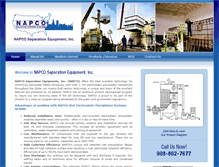 Tablet Screenshot of napcoseparation.com